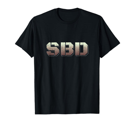 SBD Squat Bench Deadlift Powerlifting T-Shirt