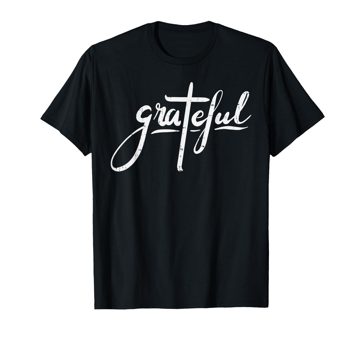 Grateful Cross God Jesus Christ Religious Christian Gift T-Shirt