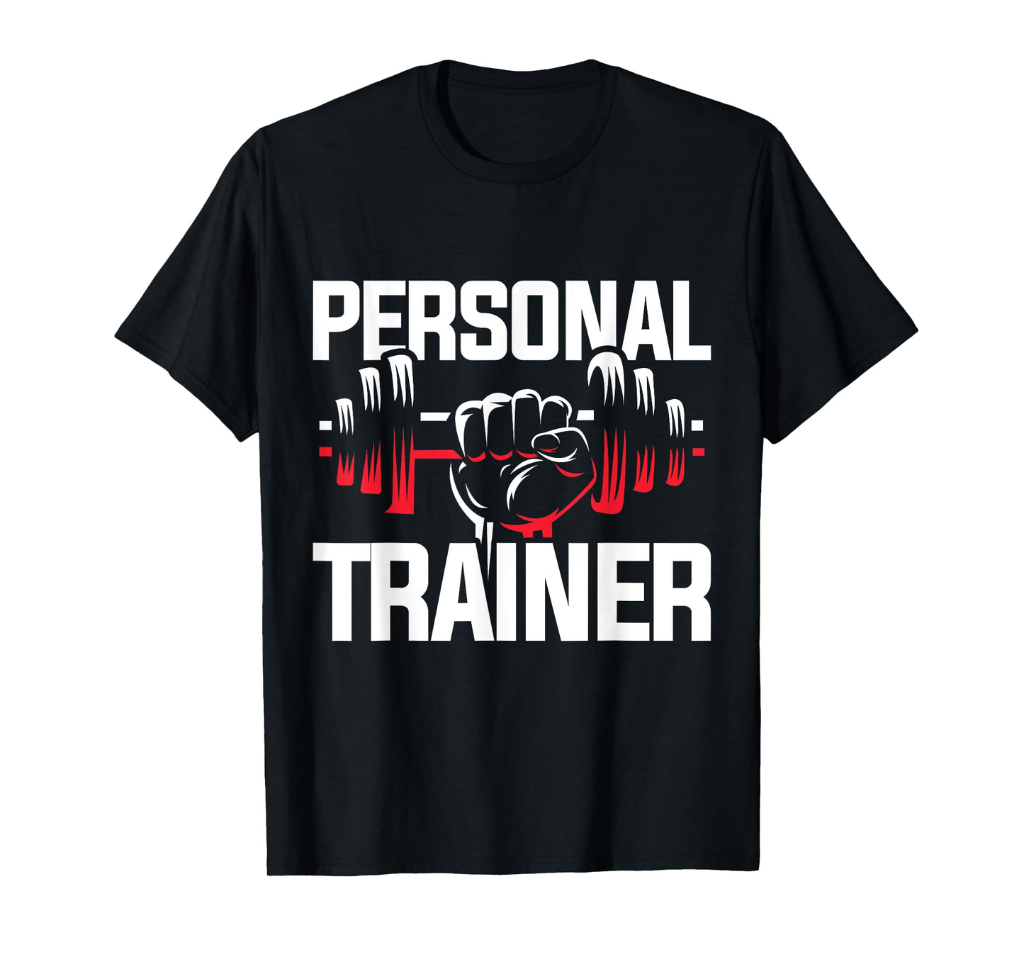 Workout Gift Dumbbell Personal Trainer T-Shirt
