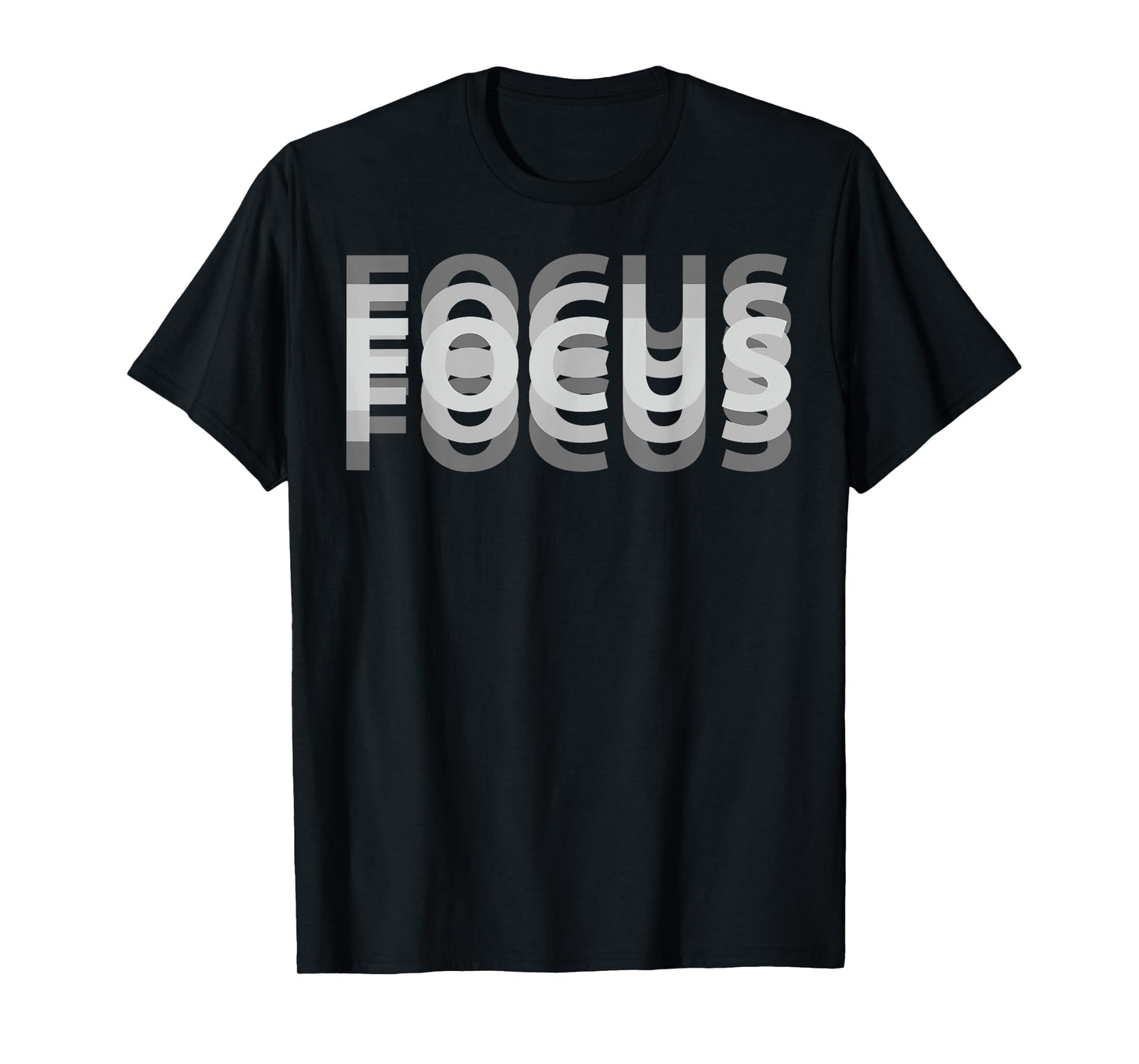 Focus Retro Effect T-Shirt