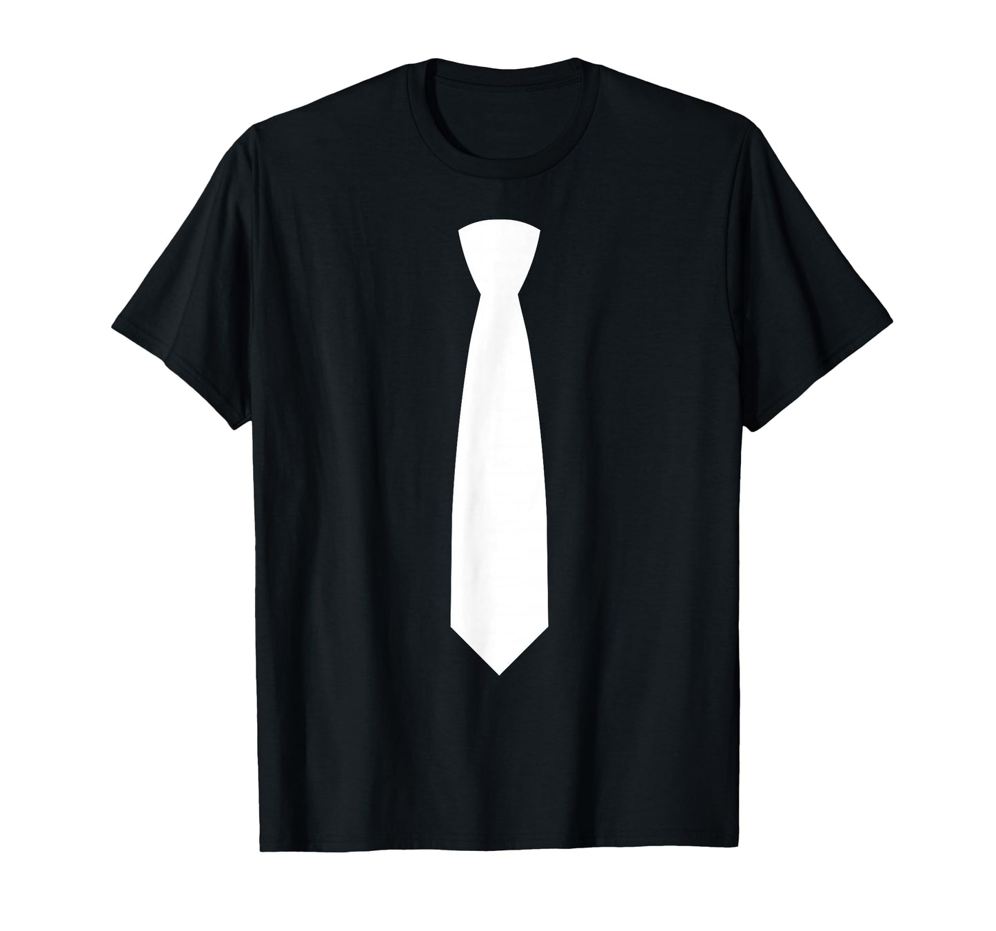 Tie On It Business Dress Code Elegant Costume Fun White Tie T-Shirt