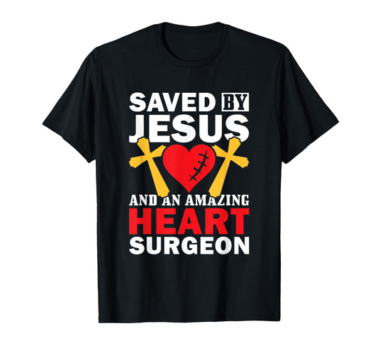 Open Heart Surgery Survivor Jesus Bypass Recovery T-Shirt