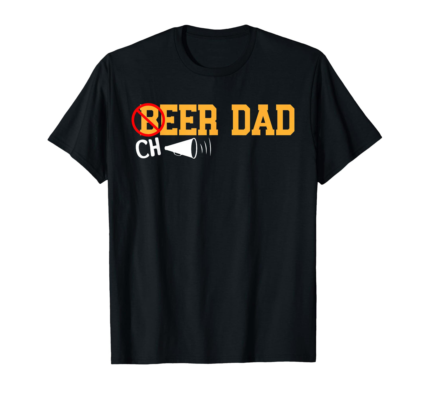 Cheerleader Dad Beer Cheerleading Cheer Dad T-Shirt