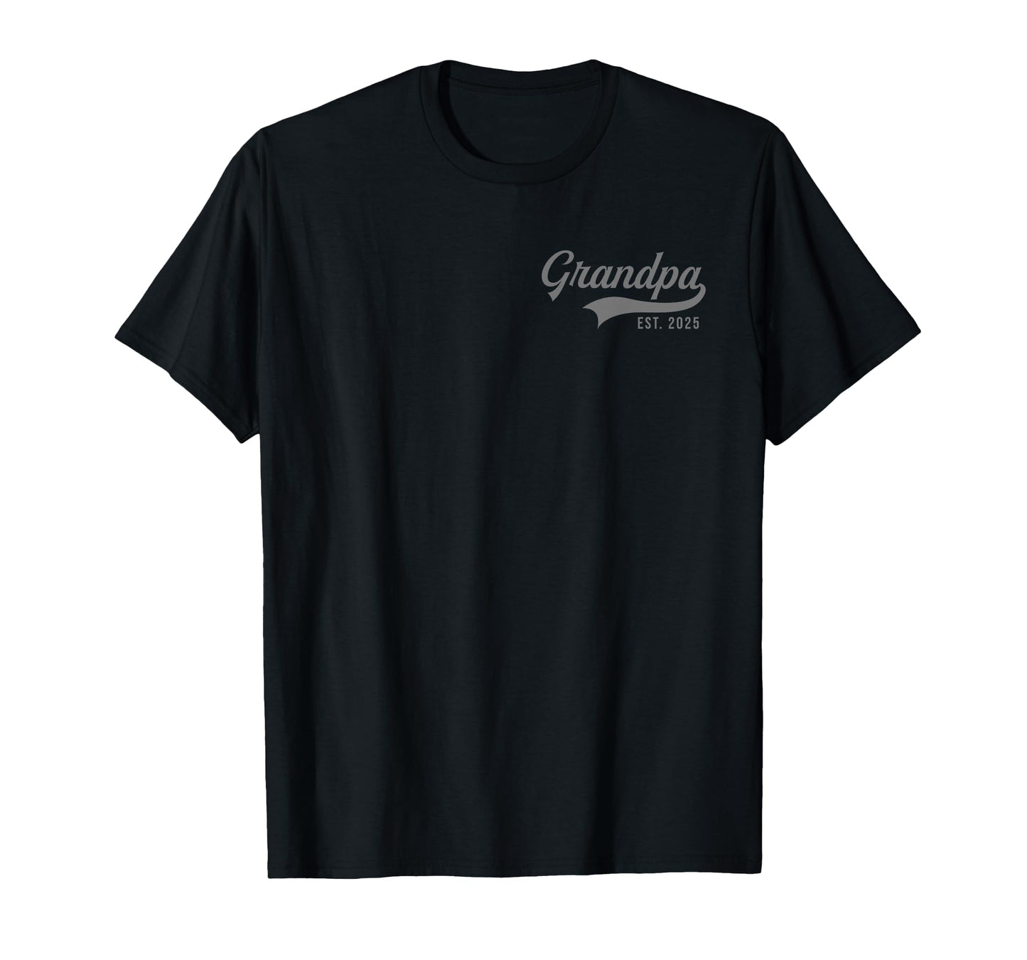 Grandpa Est 2025 Promoted To Grandpa 2025 New Grandpa T-Shirt