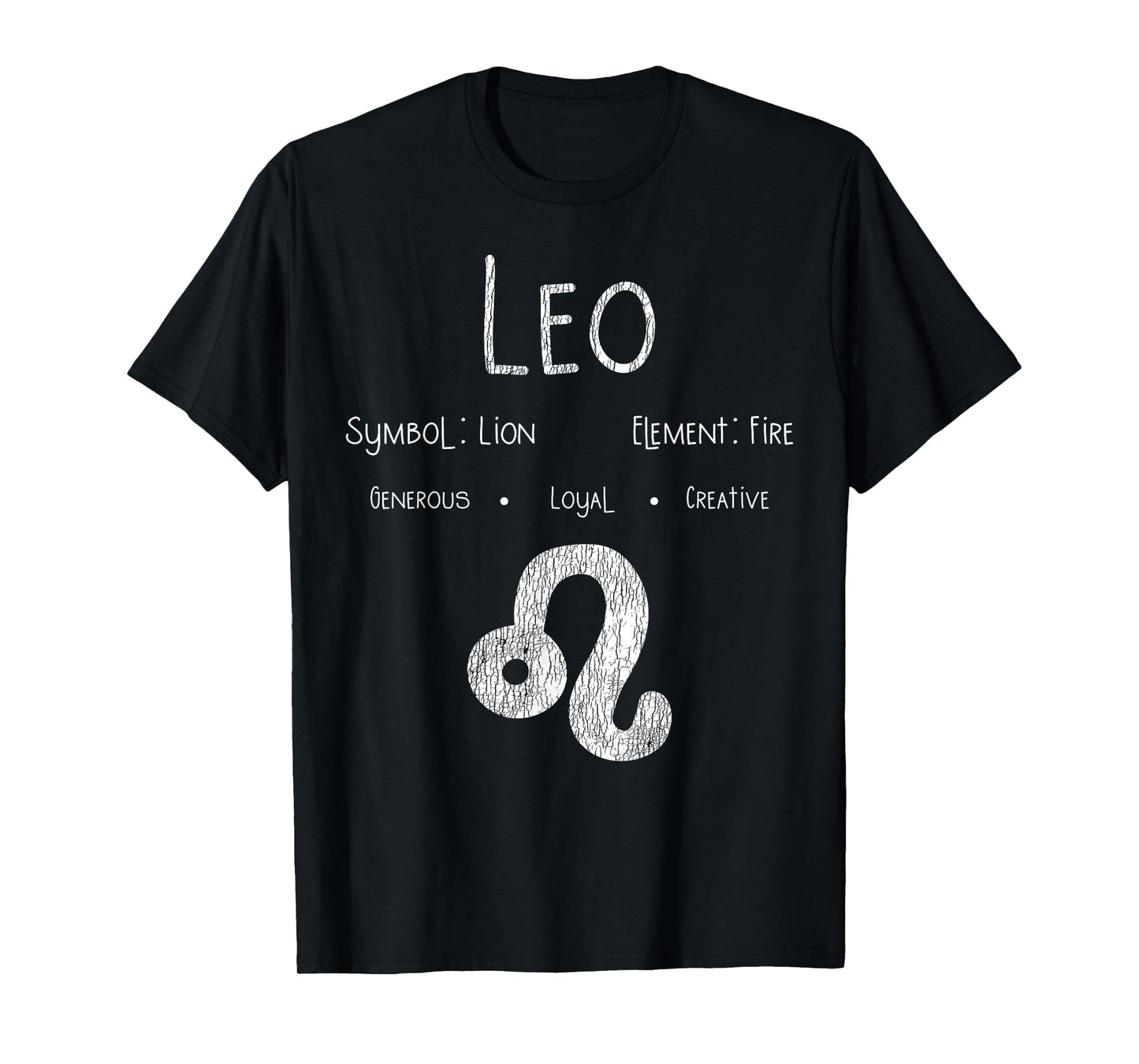 Vintage Leo Birthday Horoscope Zodiac Sign Astrology Bday T-Shirt