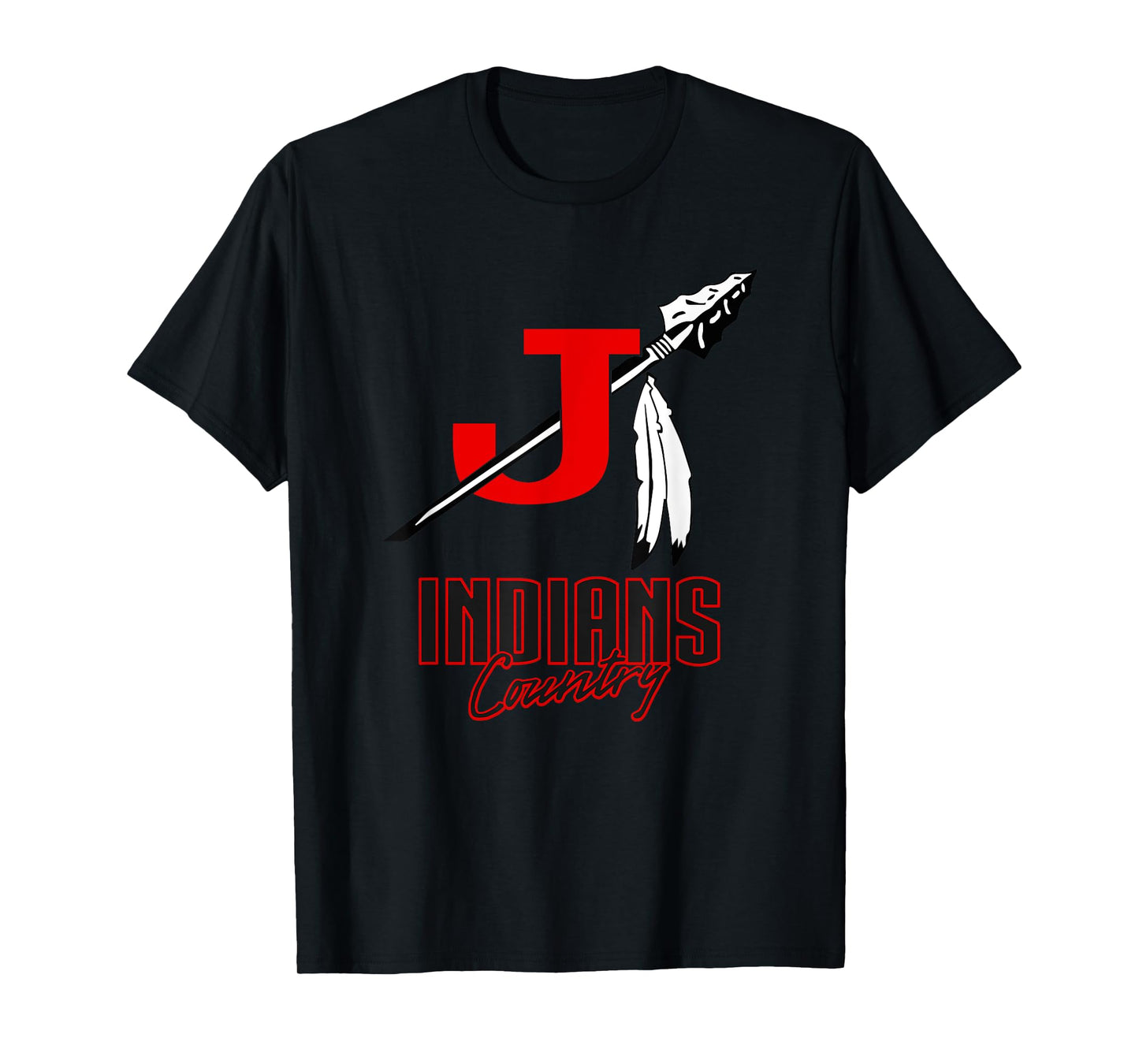 Jackson Indians Logo Country HS T-Shirt