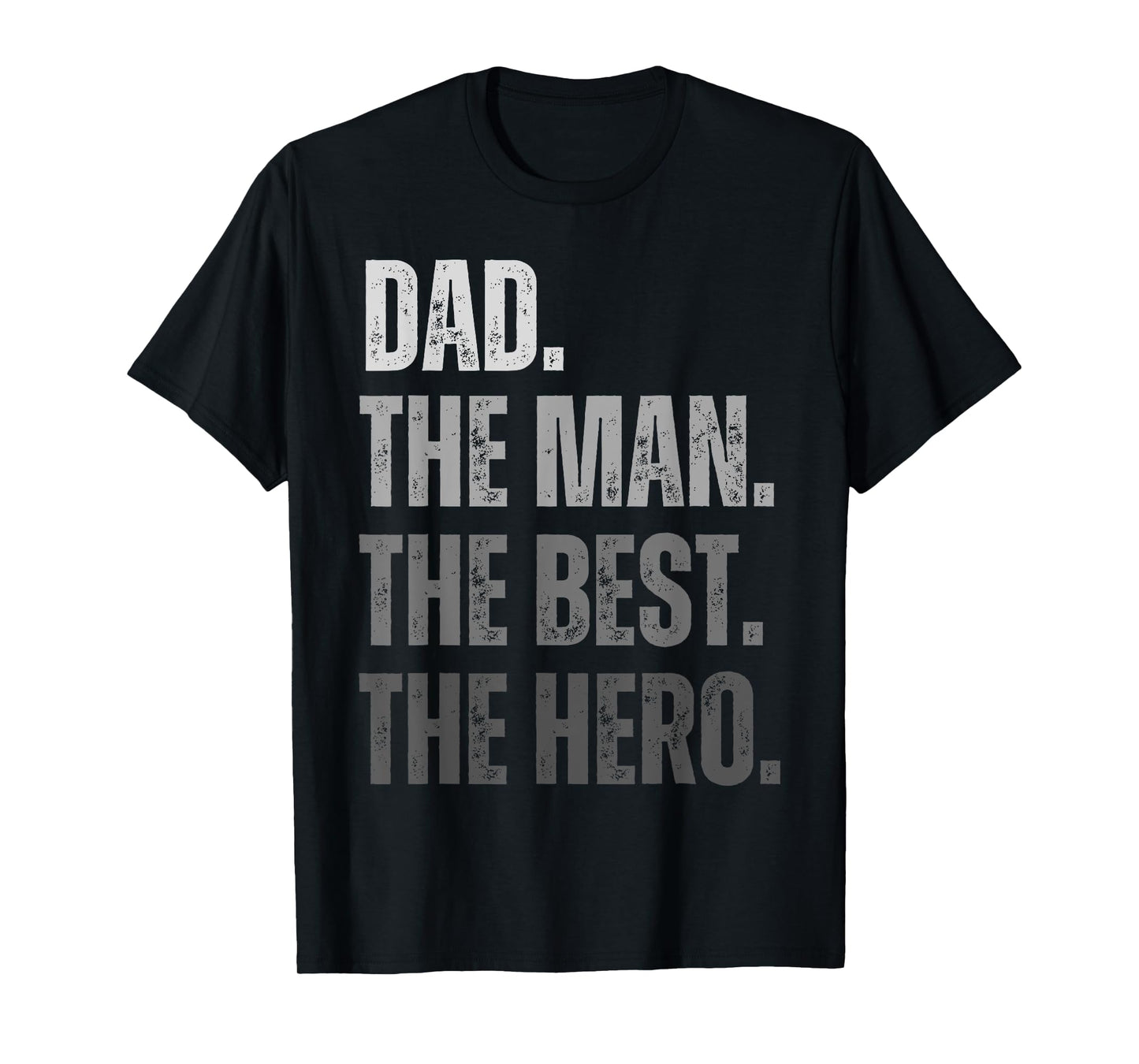 Vintage Dad The Man The Best The Hero Father's Day for Men T-Shirt