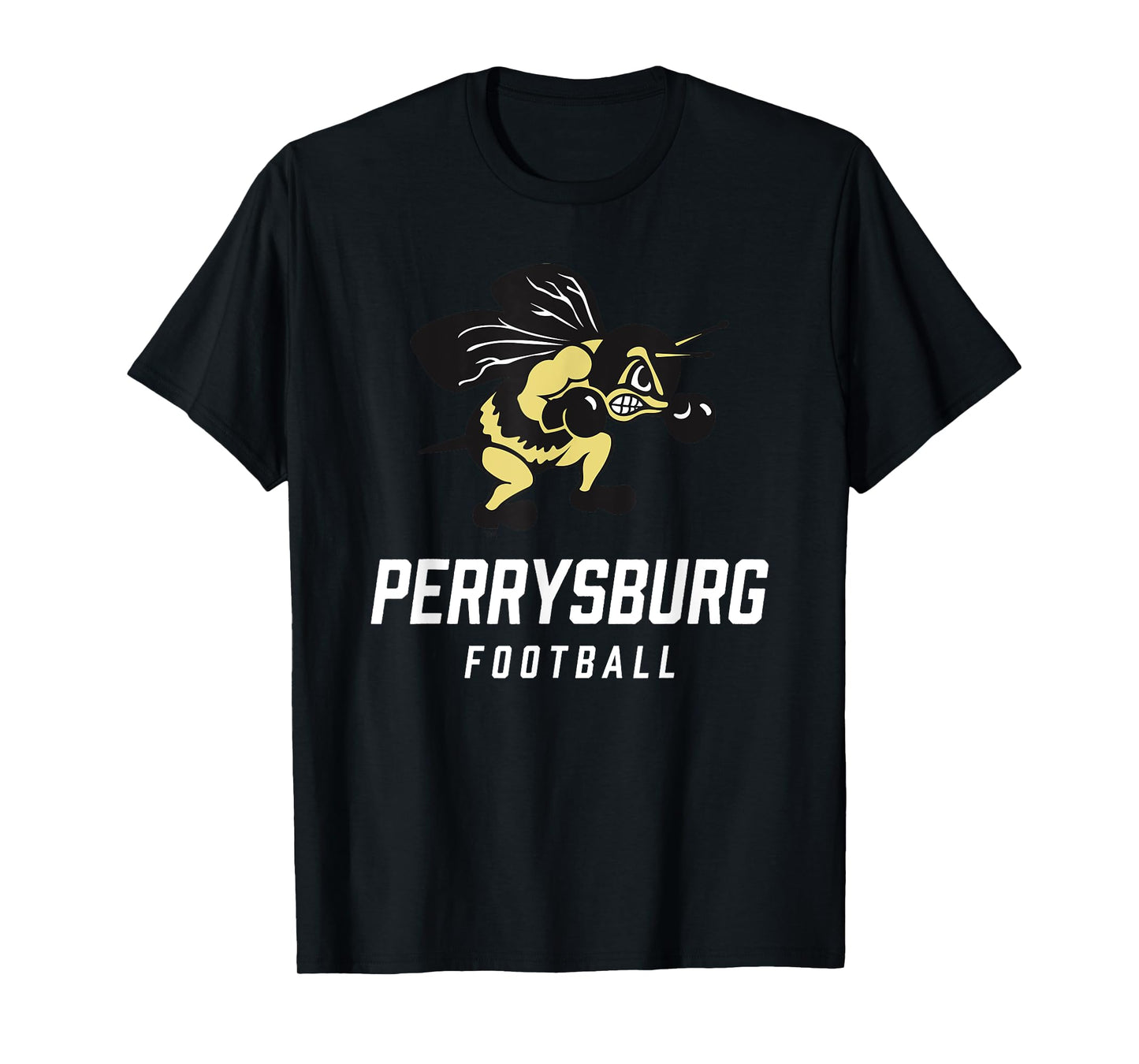 Perrysburg Yellow Jackets Logo Football Team HS T-Shirt