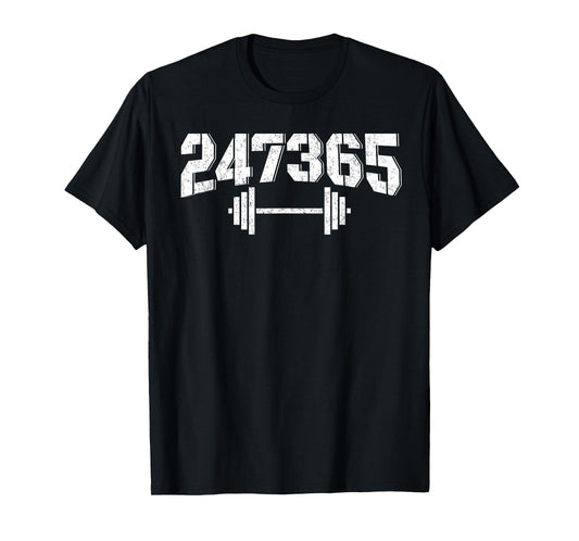 247365 - Gym Workout Fitness Motivation T-Shirt