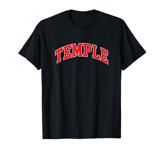 Temple TX Red Vintage for Men or Women T-Shirt