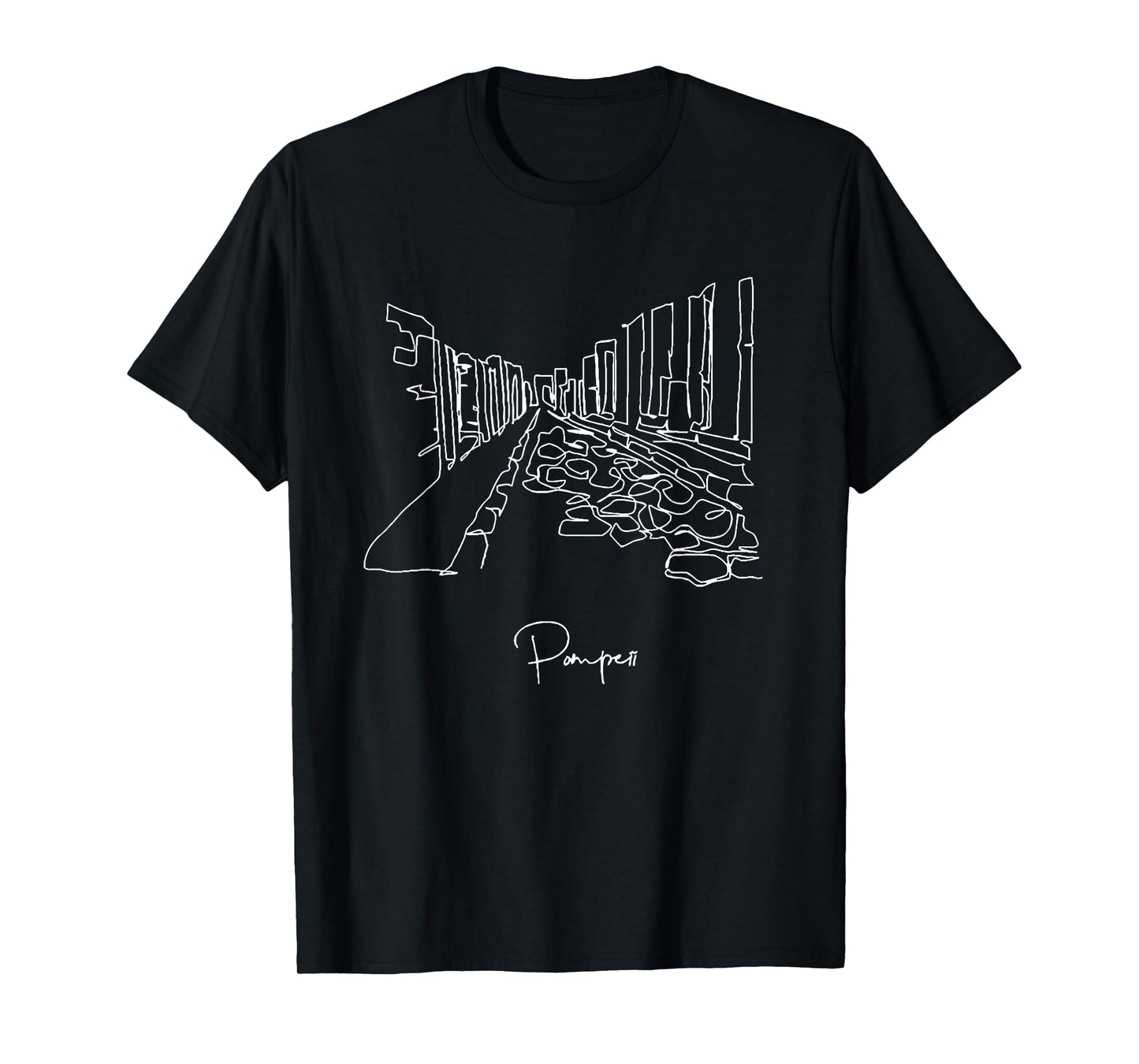 Ruins of Pompeii italy T-Shirt