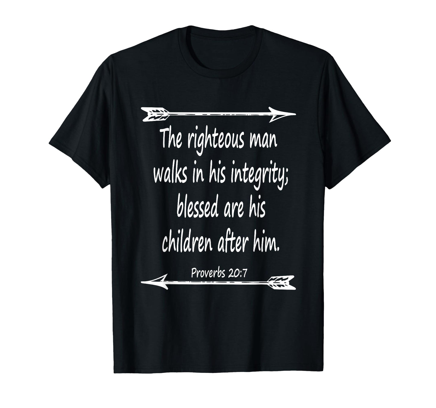 Fathers Day Bible Verse T-Shirt Tee Christian Scripture T-Shirt