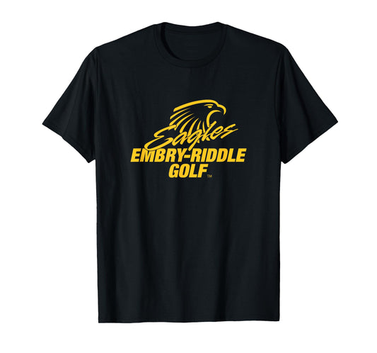 Embry-Riddle Aeronautical Eagles Golf Sports Fan T-Shirt