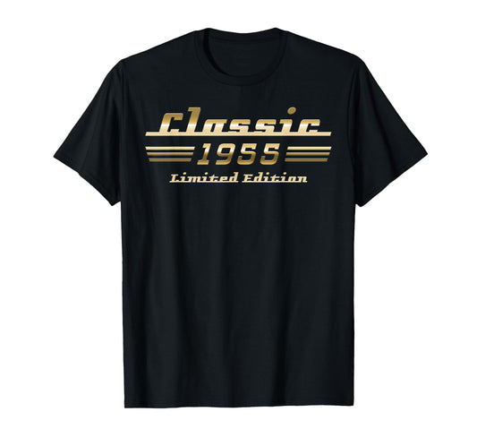 Classic 1955 Limited Edition Classic Car 70th Birthday T-Shirt