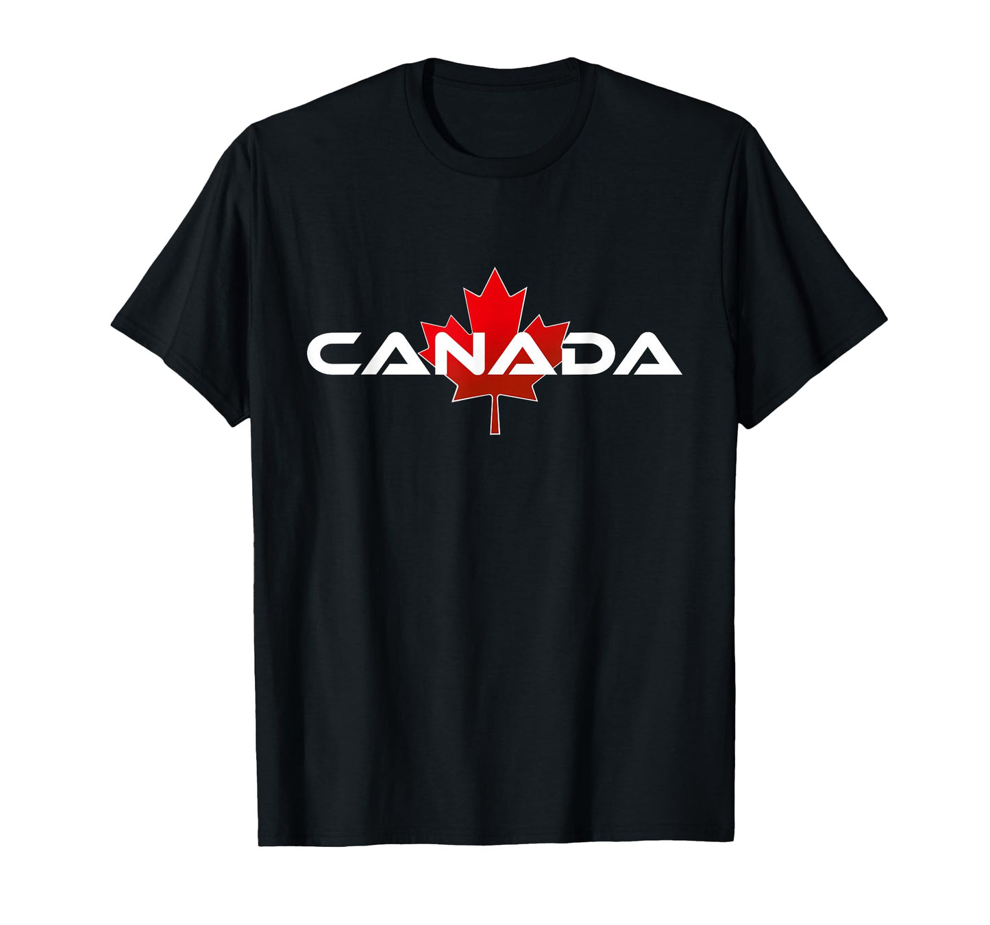 Canada Canadian Maple Leaf Vintage Proud Strong And Free T-Shirt