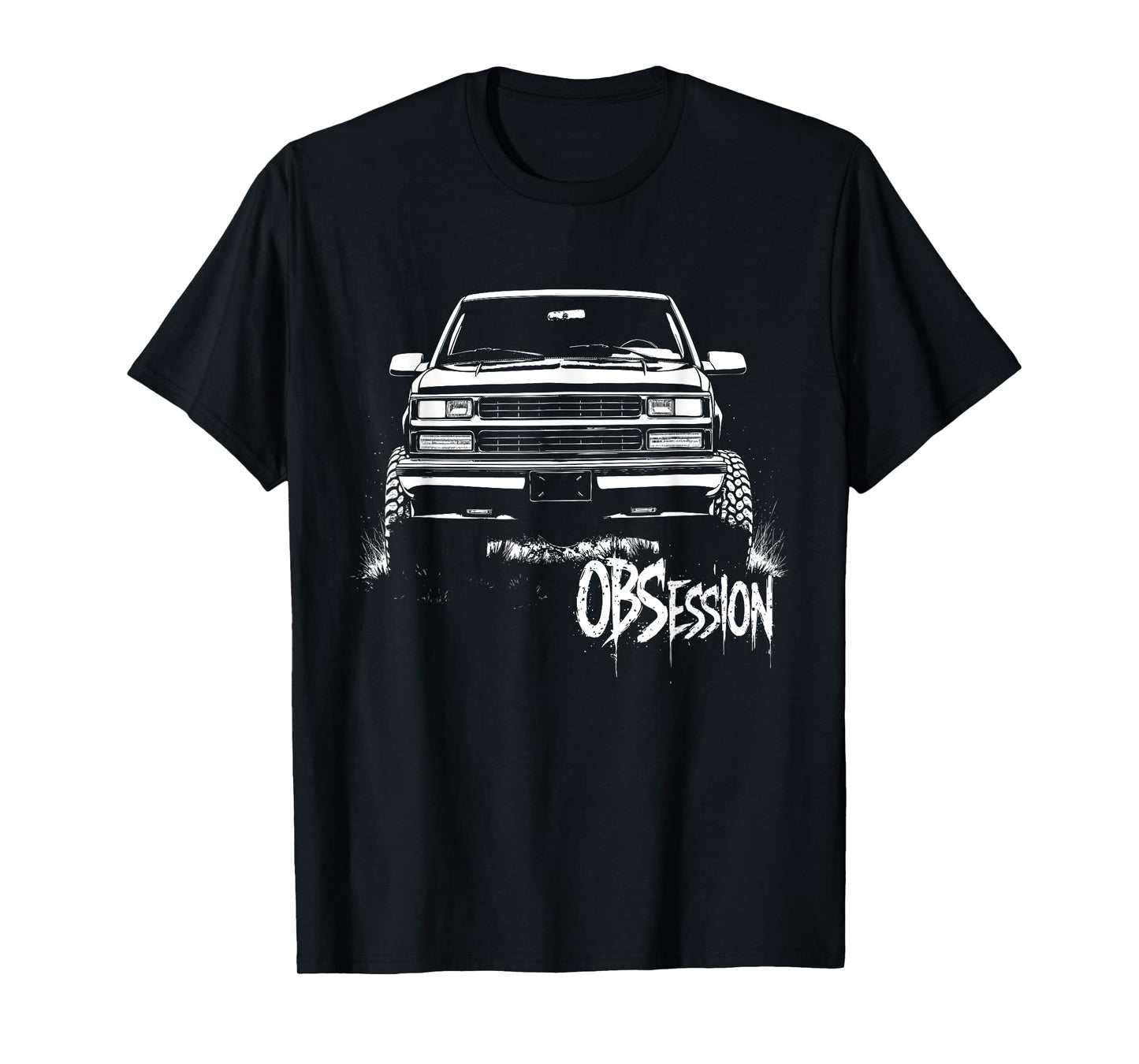 CK Truck Silhouette GMT400 OBS OBSession Old Body Style 4x4 T-Shirt