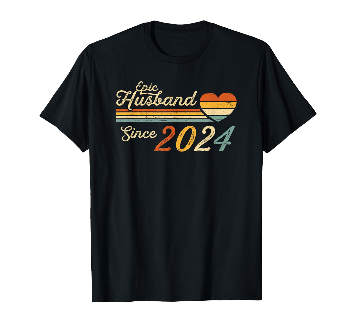 1st wedding anniversary - Epic Husband Since 2024 1 years T-Shirt