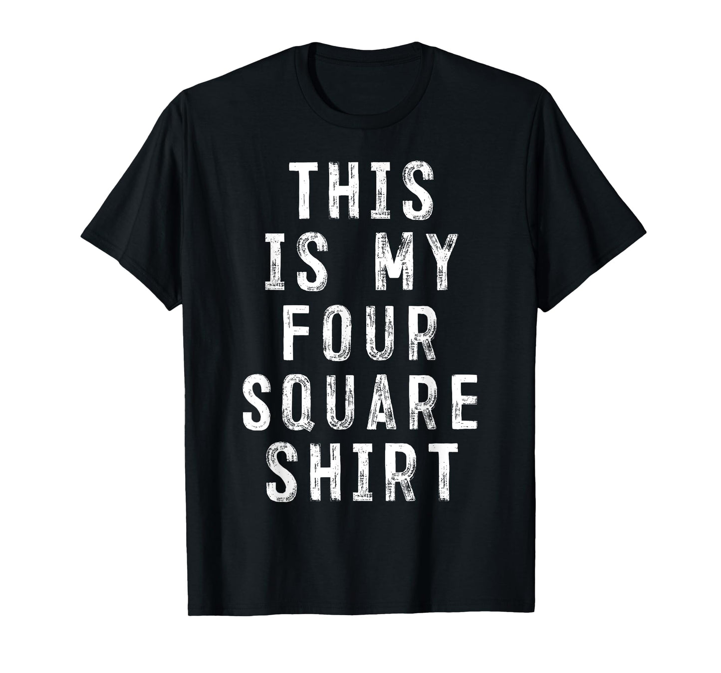 This Is My Four Square Shirt Player T-Shirt