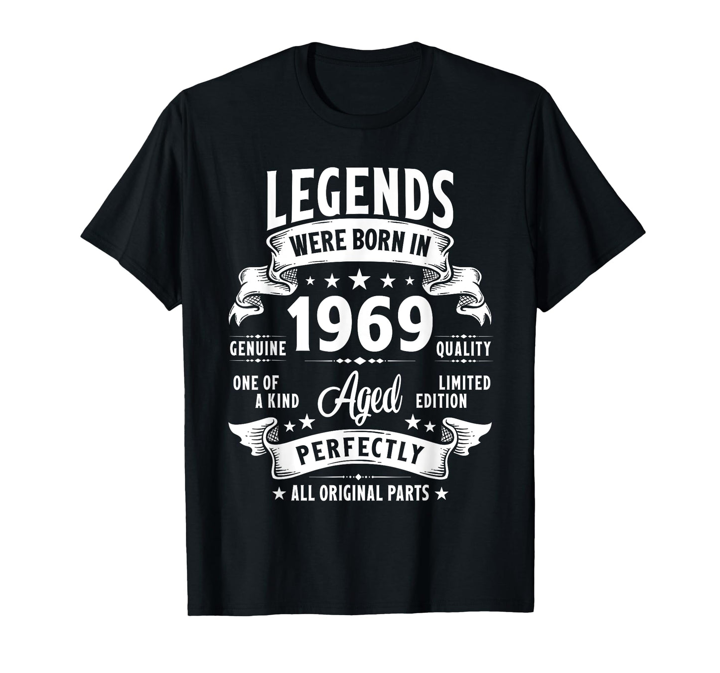 Vintage 1969 56 Year Old Gifts For Men Women 56th Birthday T-Shirt