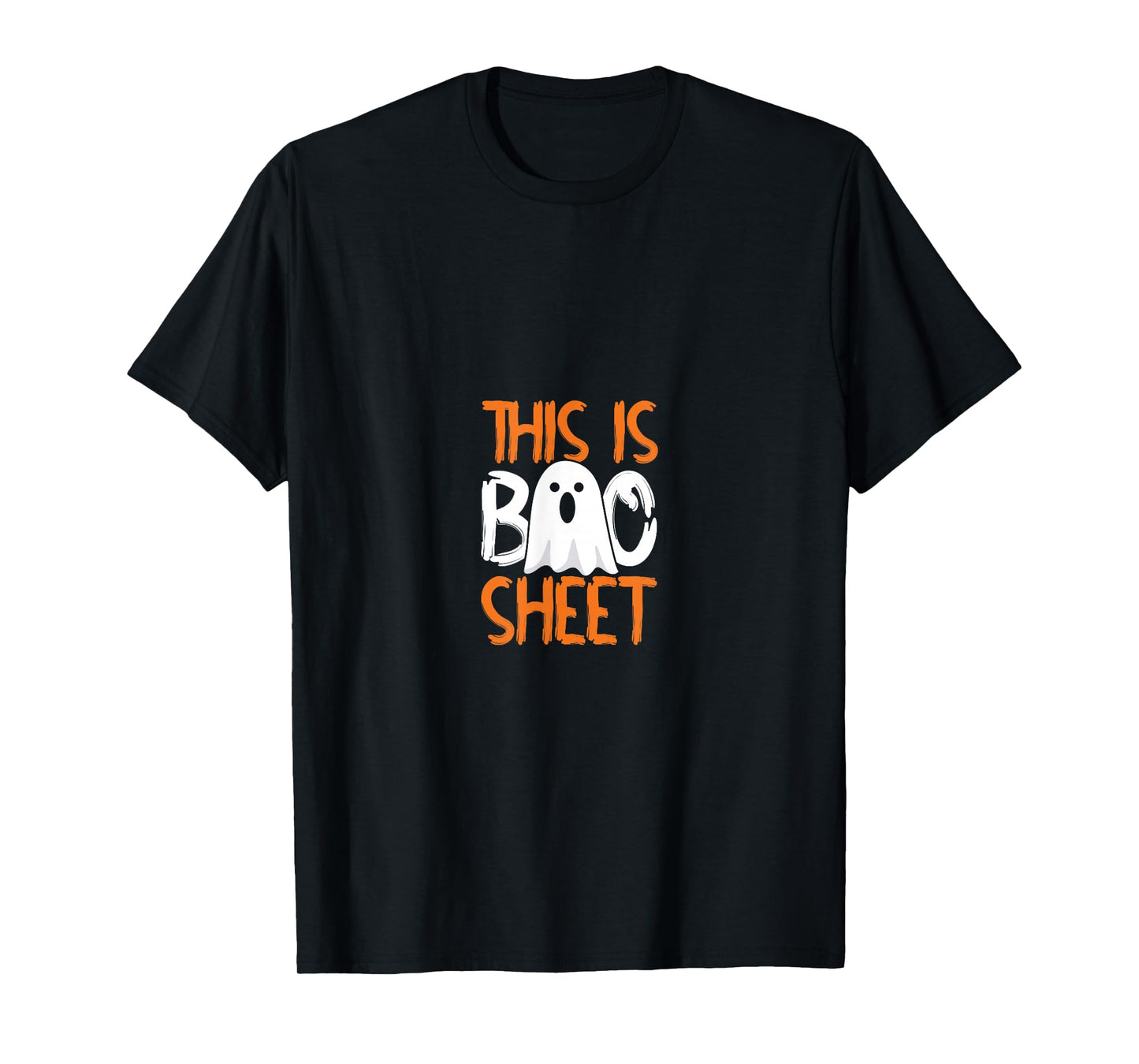 This is Boo Sheet Ghost Retro Halloween Costume Men Women T-Shirt