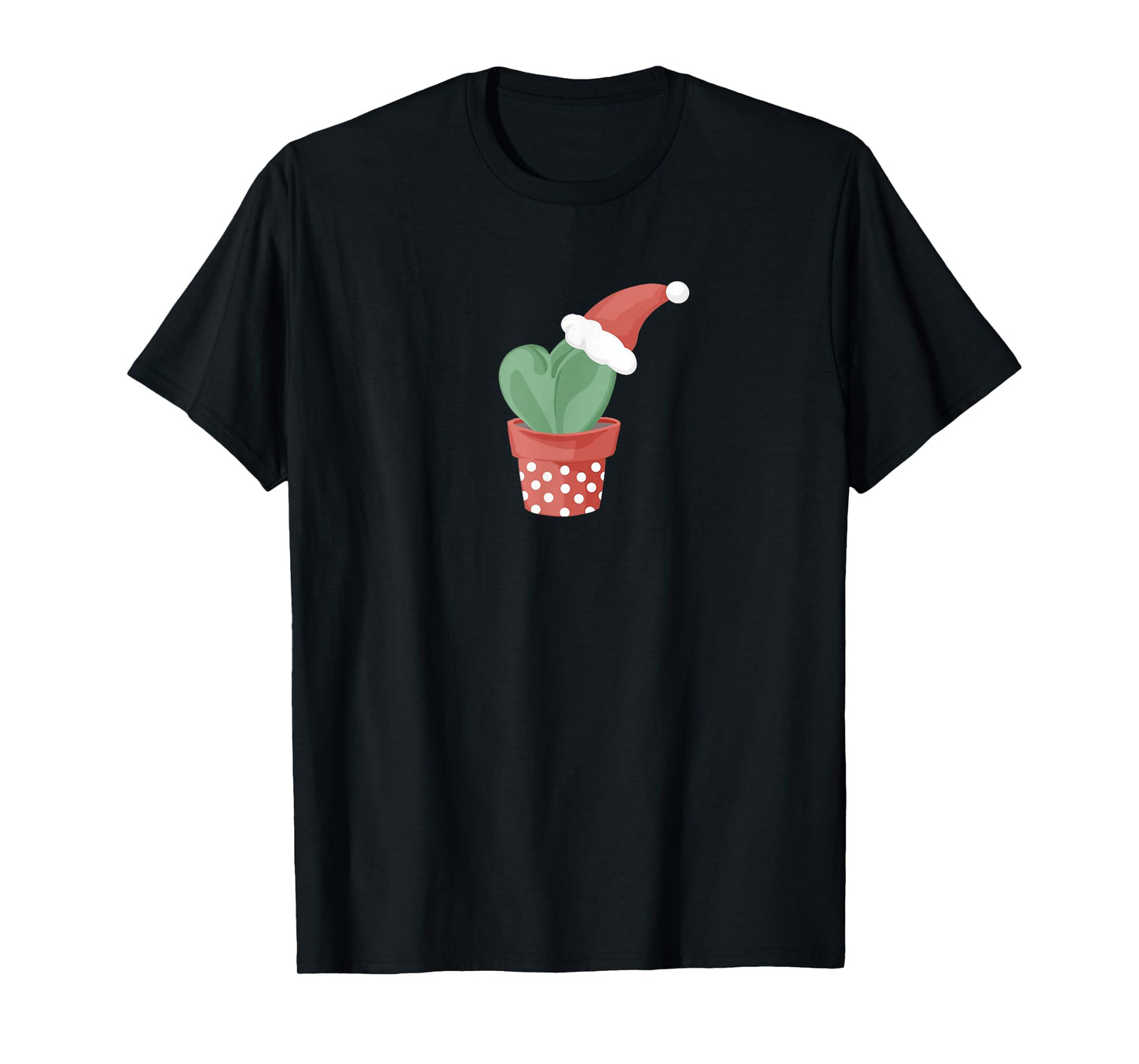 Plant Mama Christmas, Hoya Heart Santa Hat, Succulent Lover T-Shirt