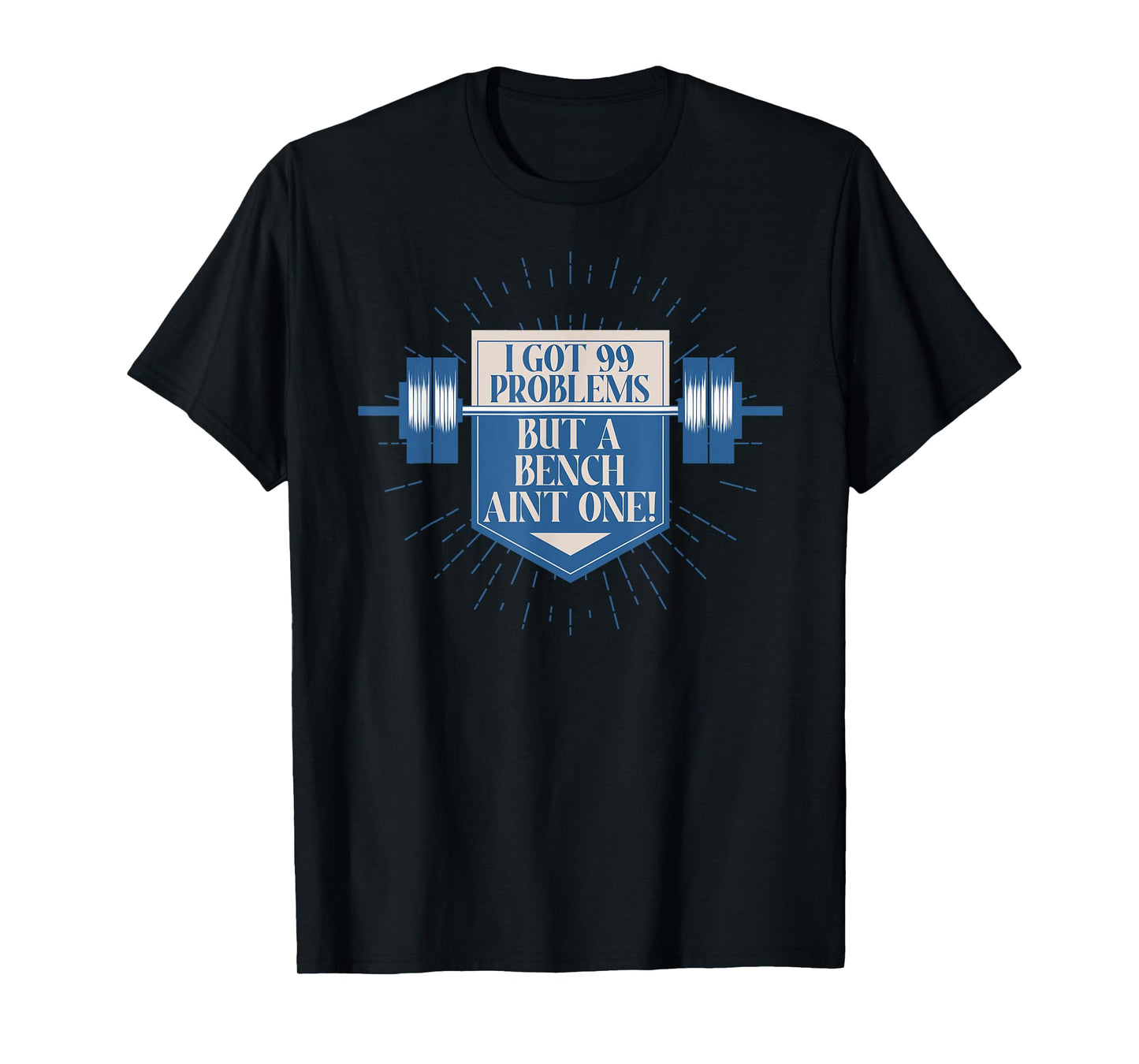 Bench Bodybuilding Tshirt For Men Powerlifting Motivation T-Shirt