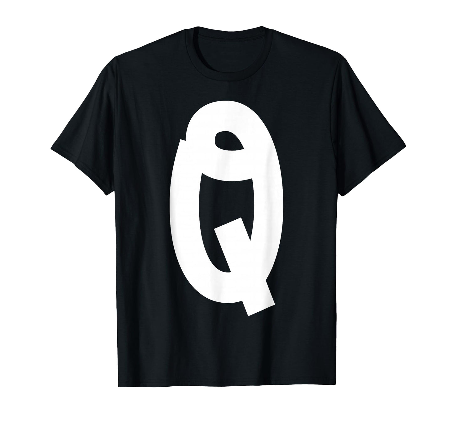 Letter Q Funny Group Matching Christmas Costume 2025 Family T-Shirt