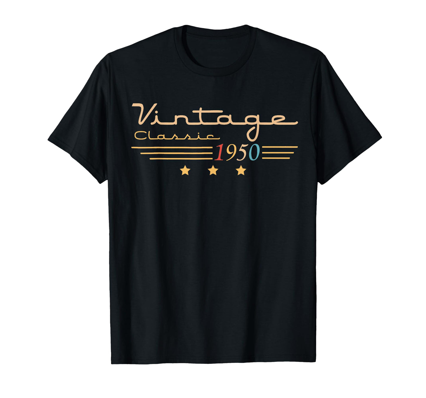 75 Year Old Gift Classic 1950 Limited Edition 75th Birthday T-Shirt