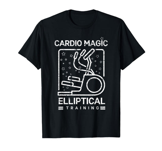 Cardio Magic Elliptical Training for Gymgoers T-Shirt