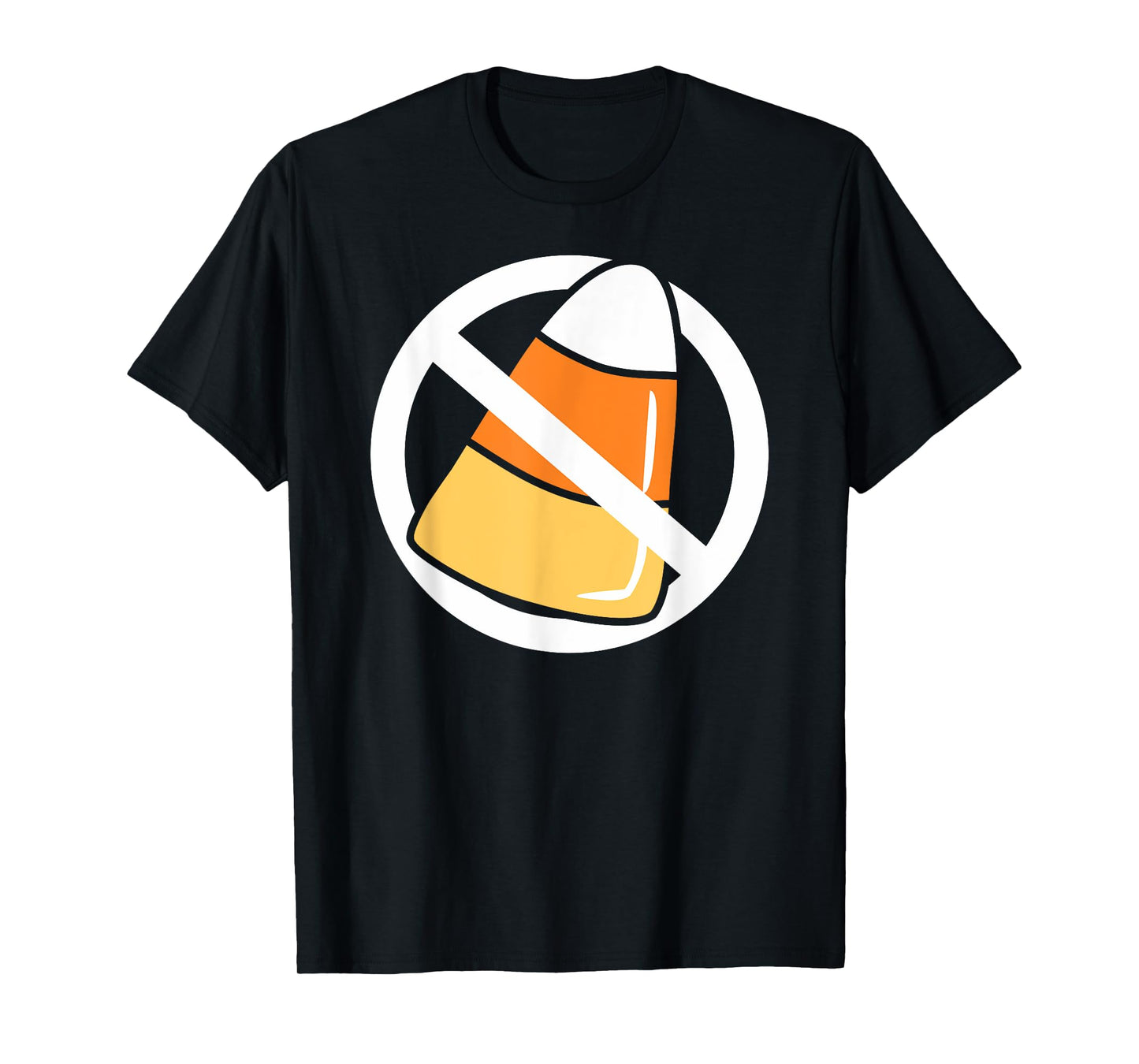 I Hate Don't Like Candy Corn Funny Halloween T-Shirt