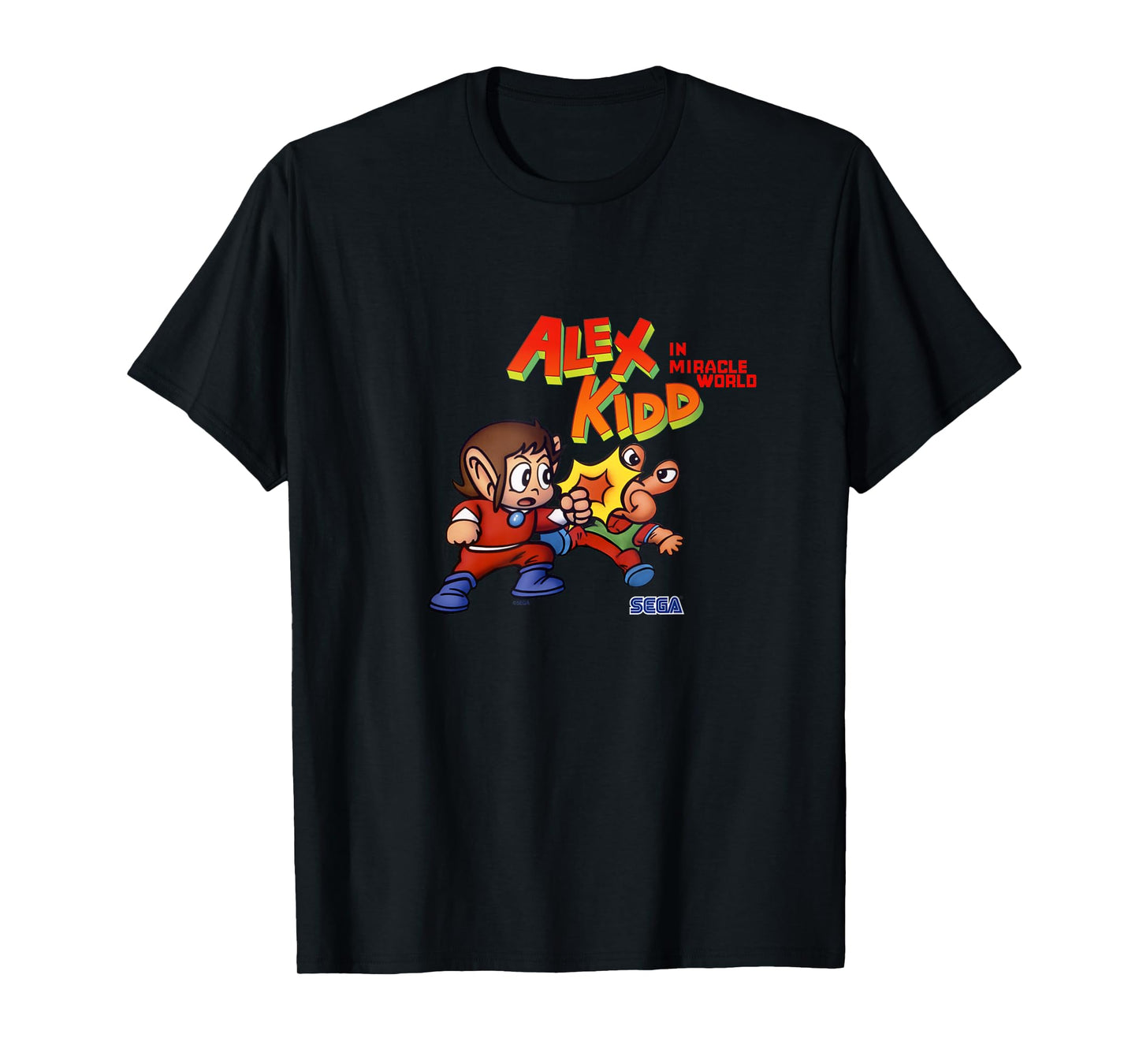 Alex Kidd fight SEGA Master System video game T-Shirt