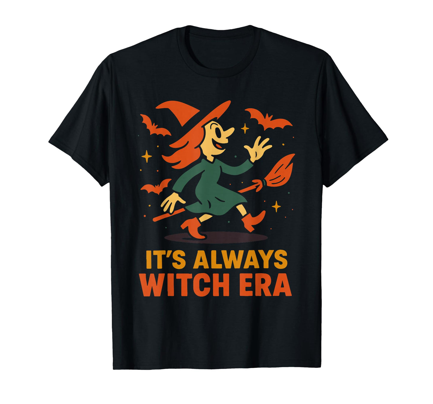 Witch Era Halloween Party Fun T-Shirt