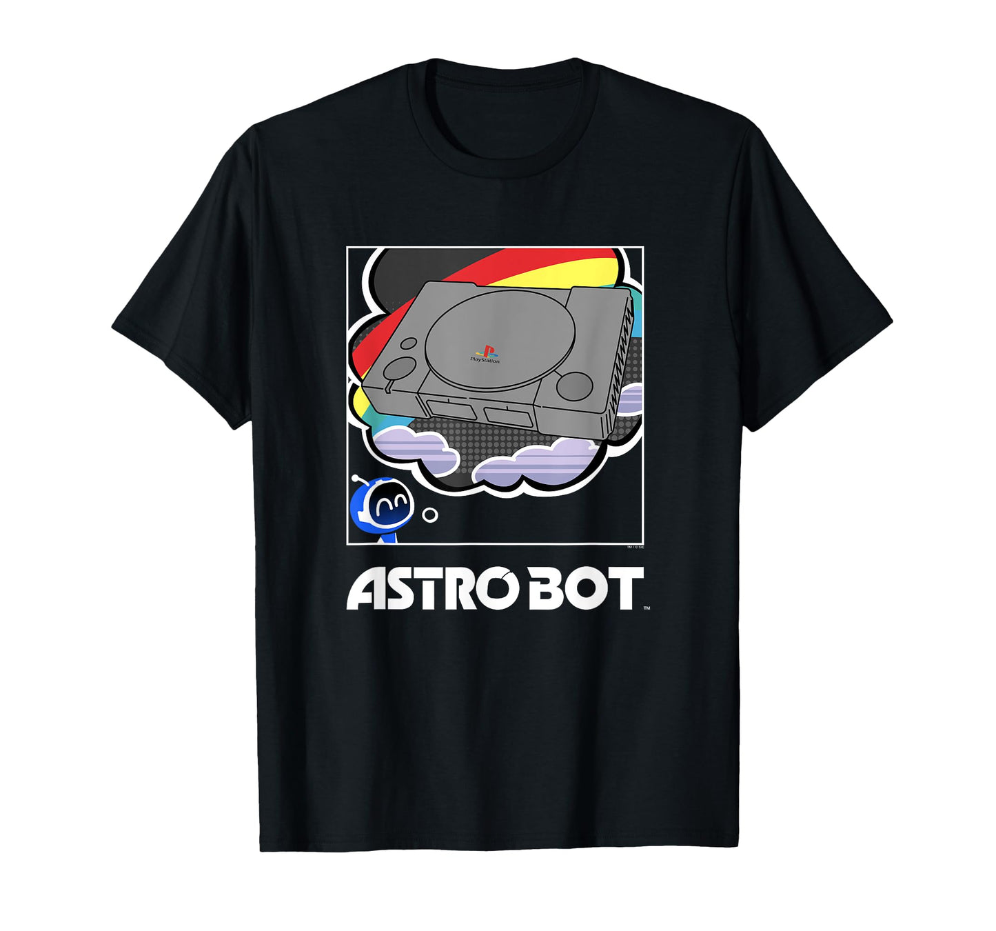 Astro Bot Dreams of PlayStation Gaming Video Game T-Shirt