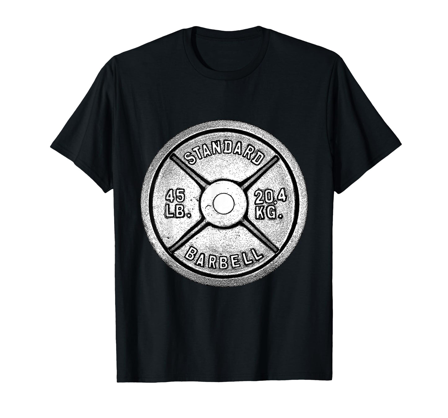 45 LB Plate Bodybuilder Workout Gym Shirt for Men Women Kids T-Shirt
