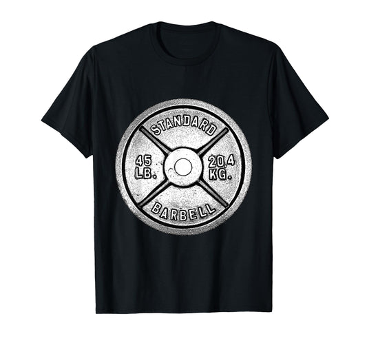 45 LB Plate Bodybuilder Workout Gym Shirt for Men Women Kids T-Shirt