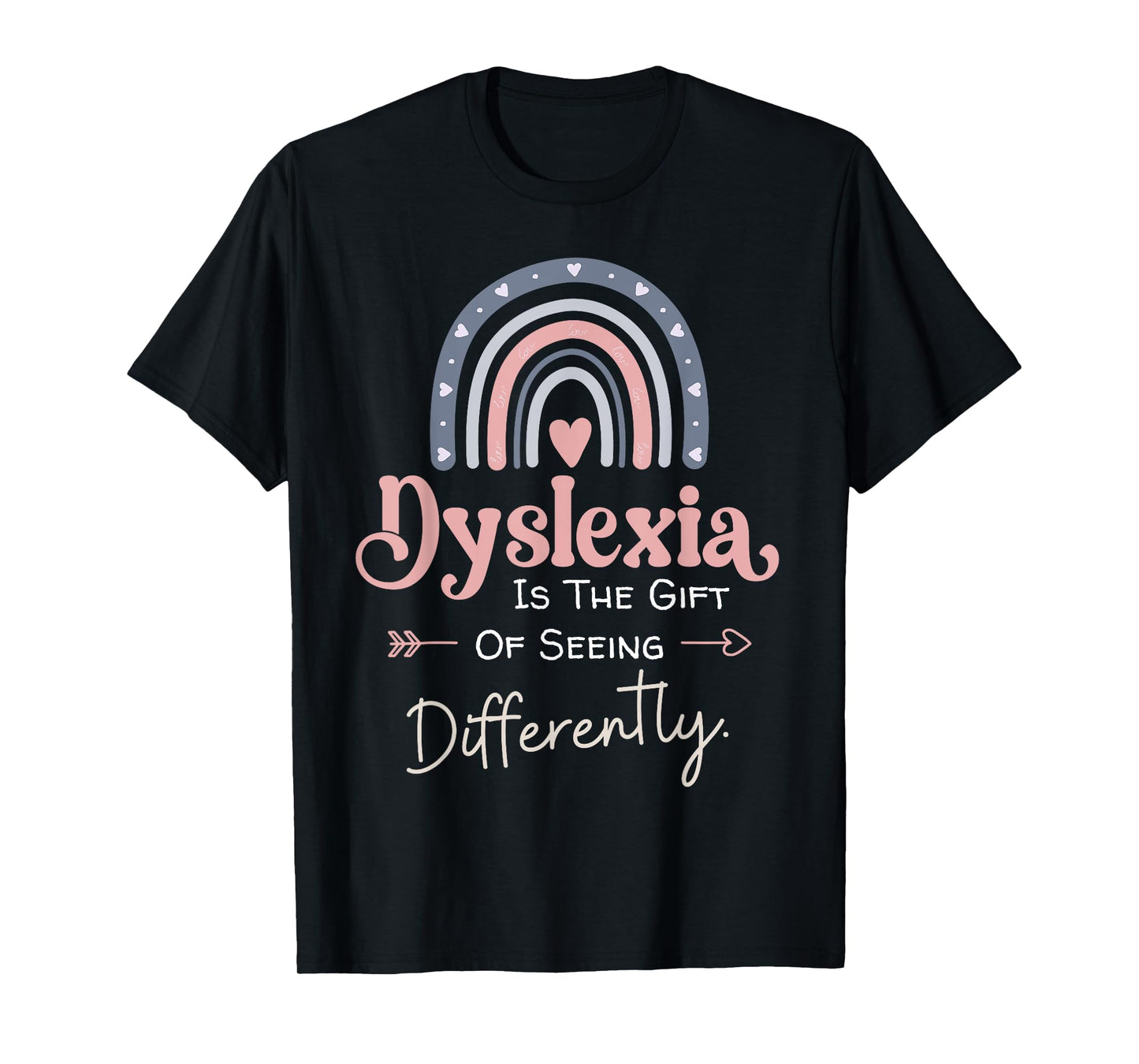 Dyslexia Seeing Differently Funny Dyslexia Awareness T-Shirt