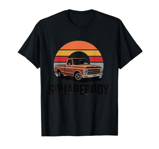 Squarebody Classic Pickup Truck 4x4 T-Shirt