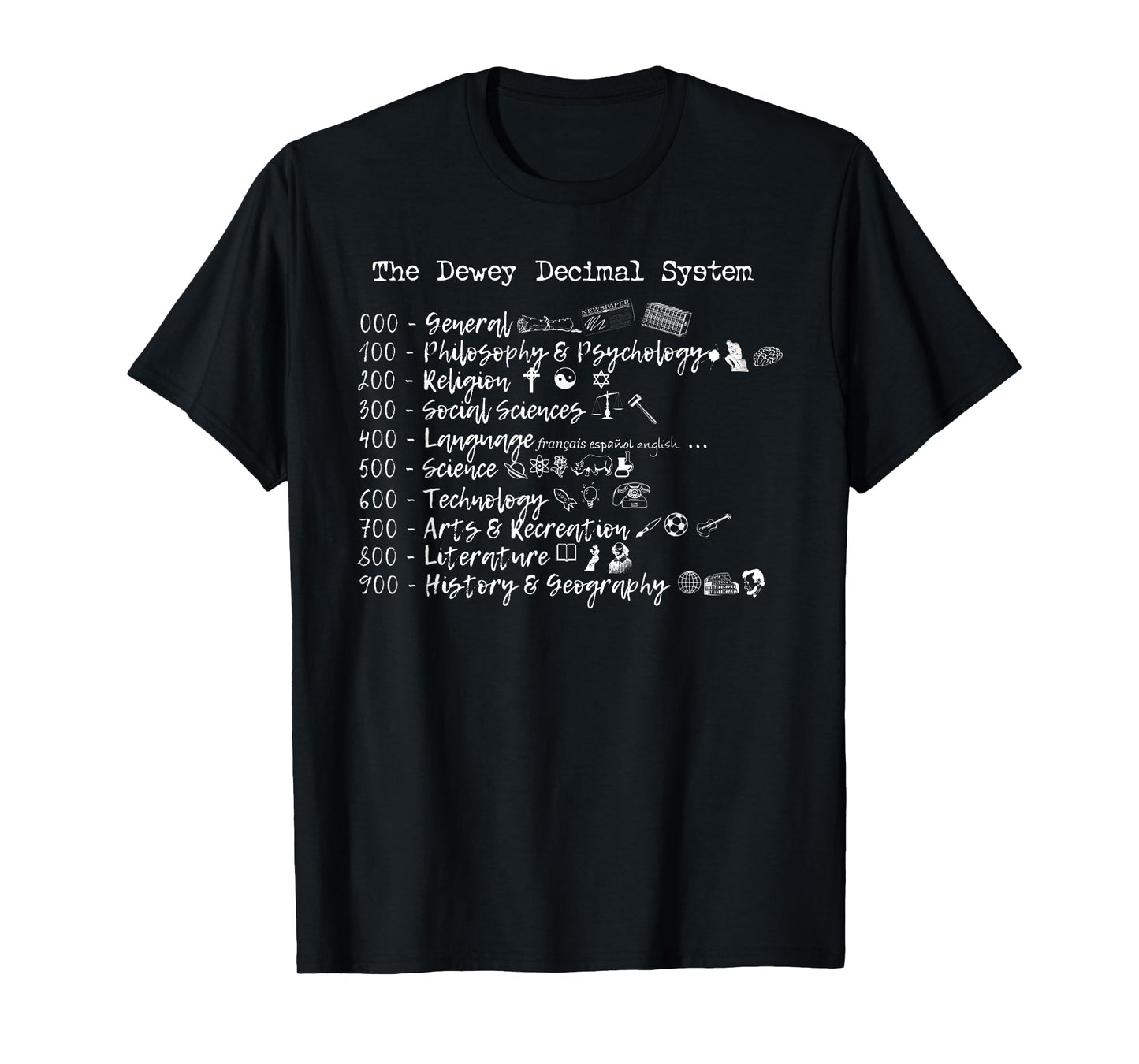 Dewey Decimal T-Shirt T-Shirt