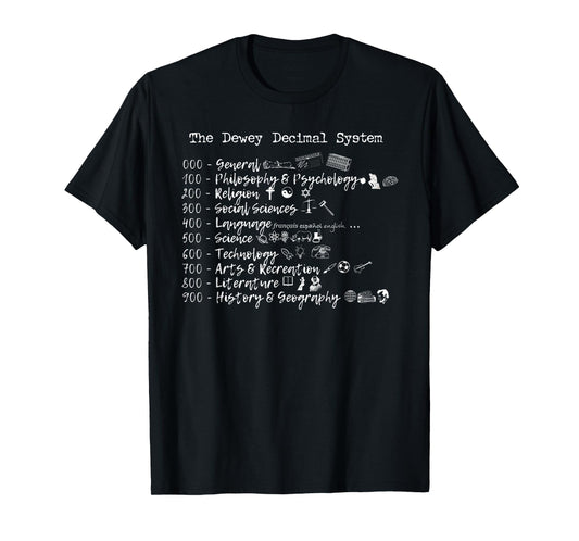 Dewey Decimal T-Shirt T-Shirt