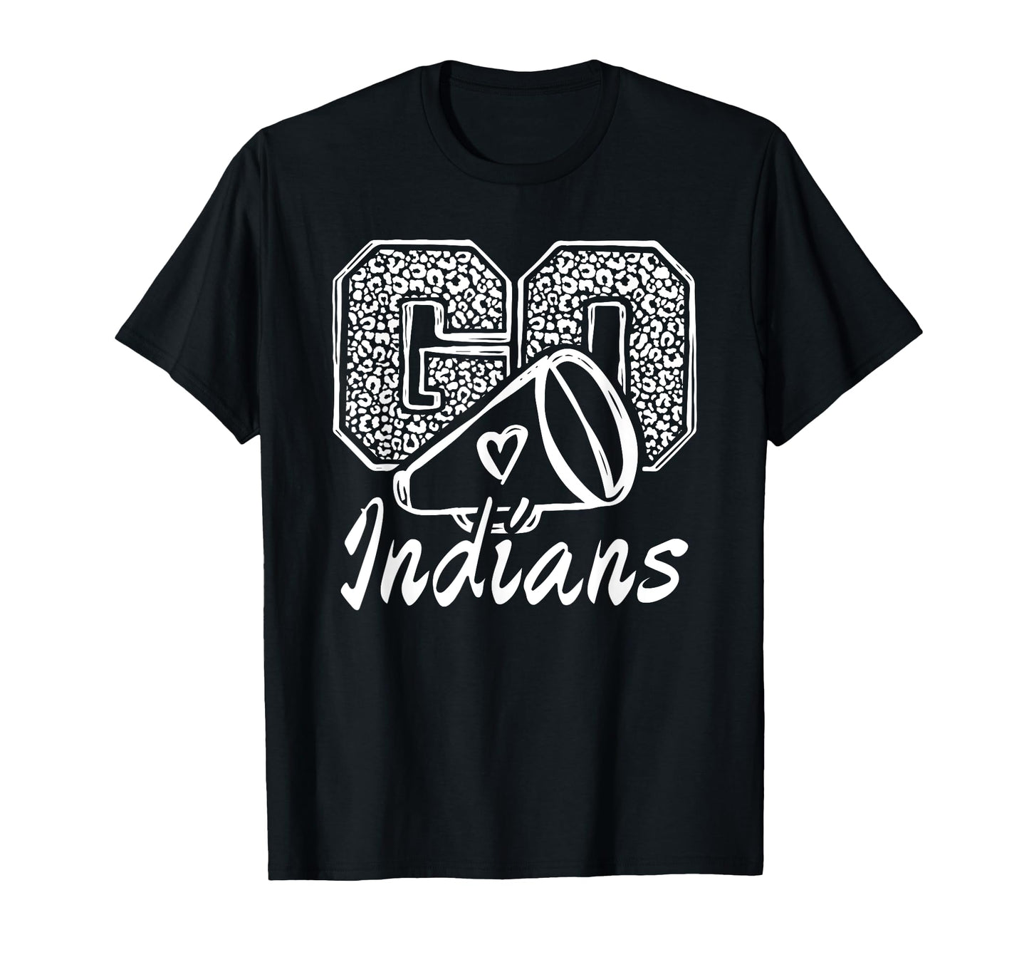 Go Cheer Indians Sports Name Gifts Men Women Boy Girl T-Shirt