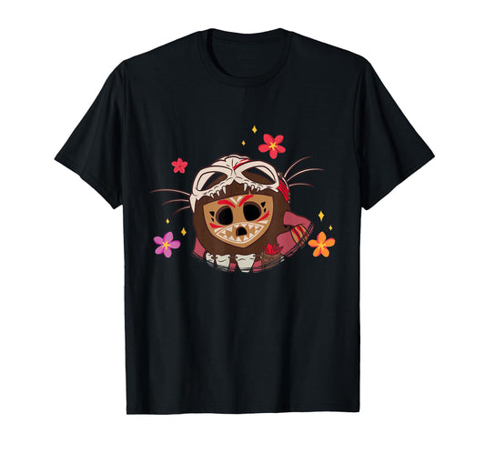 Disney Moana 2 Big Face Kotu Tropical Flowers Costume T-Shirt
