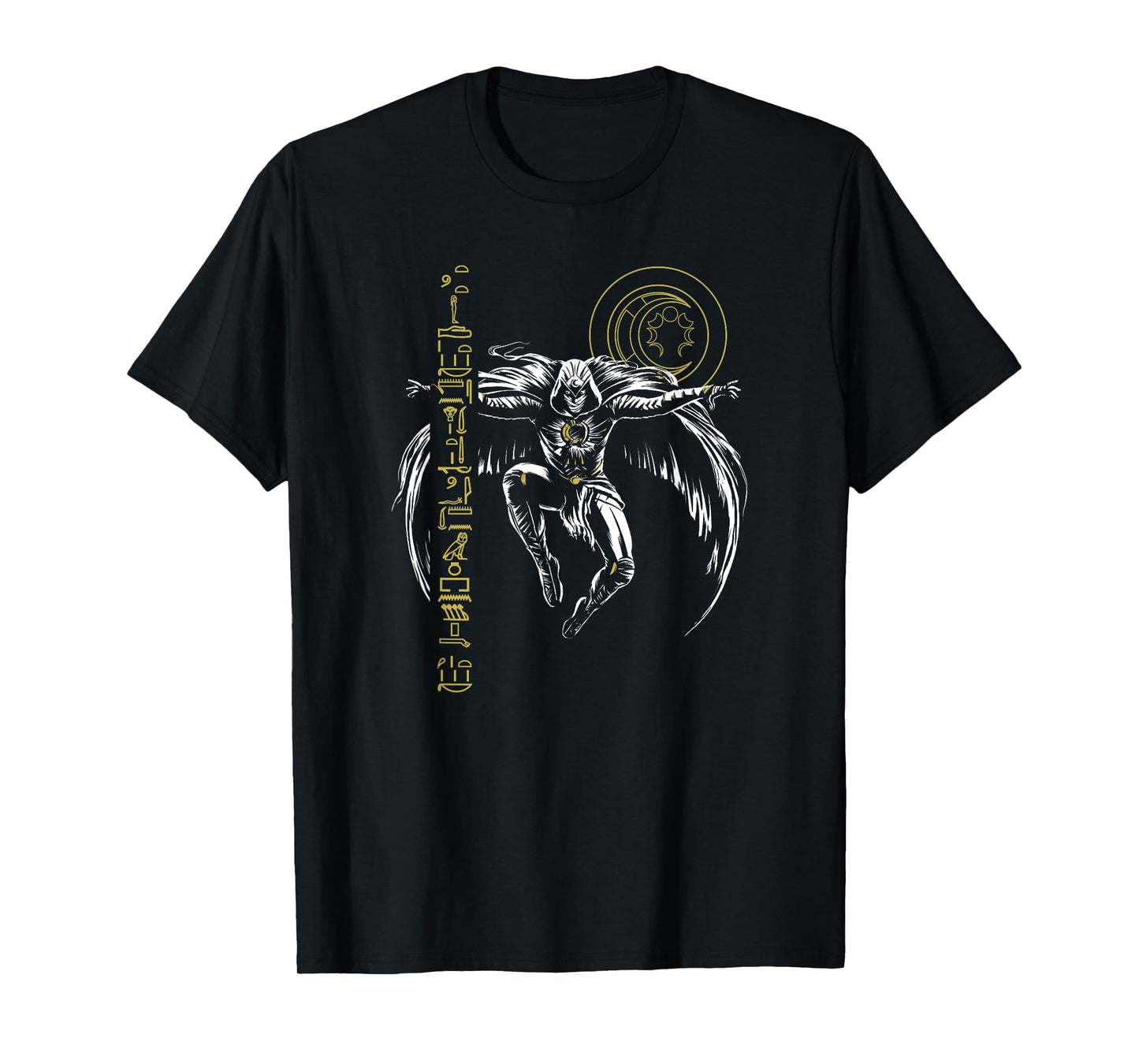 Marvel Moon Knight Action Glyph Poster T-Shirt