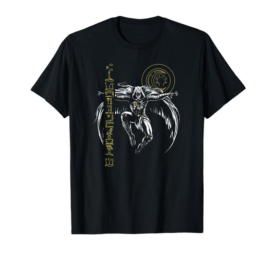 Marvel Moon Knight Action Glyph Poster T-Shirt