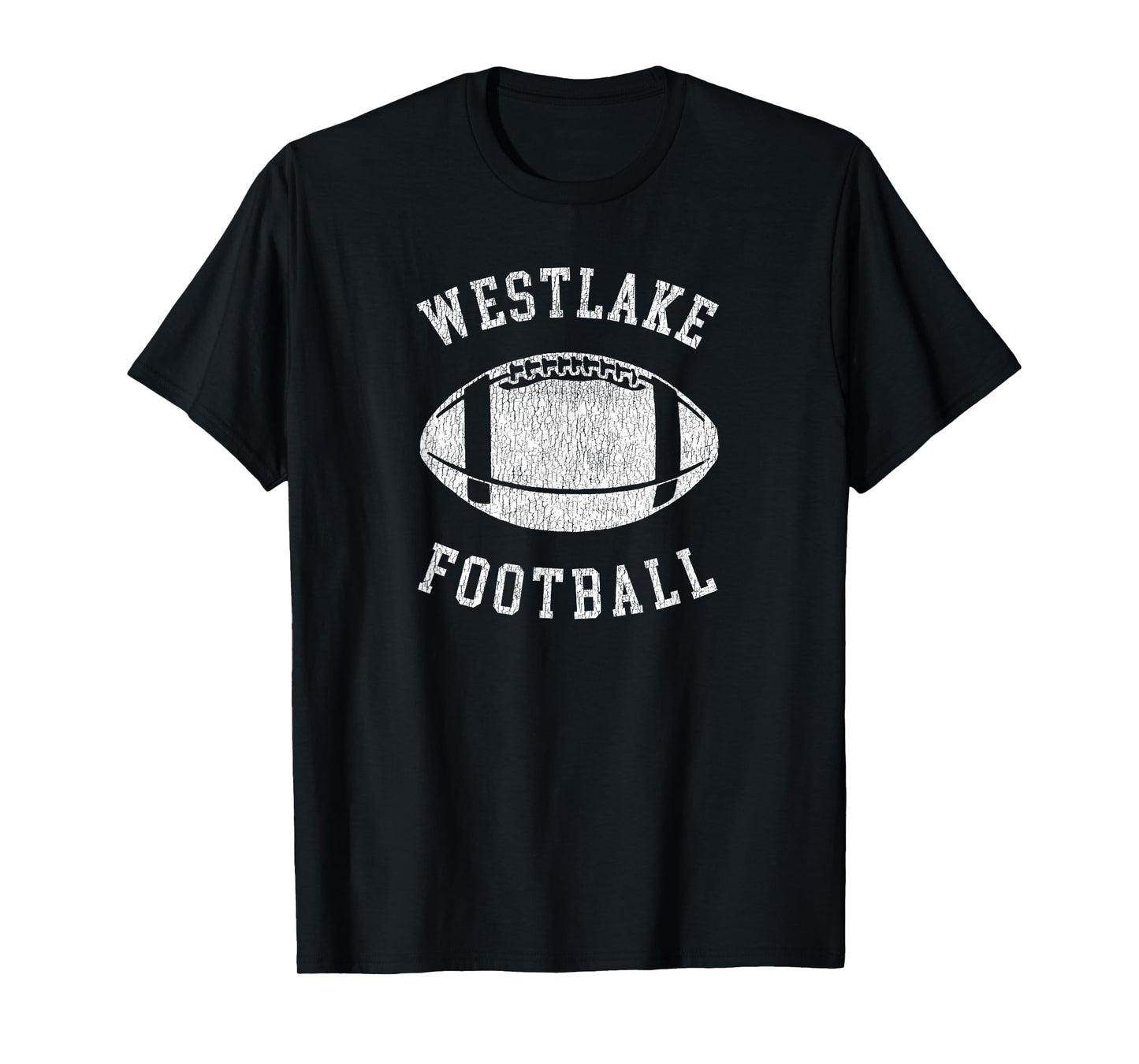 Westlake Football Distressed Vintage 80's Throwback Classic T-Shirt
