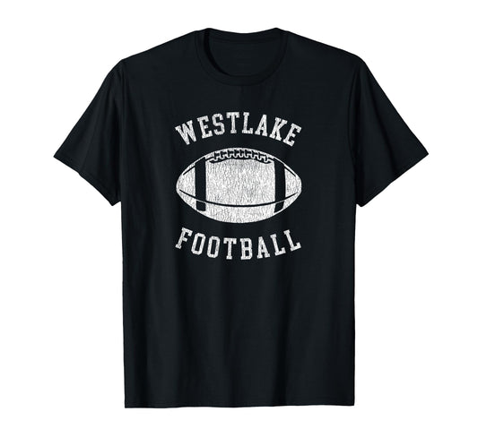 Westlake Football Distressed Vintage 80's Throwback Classic T-Shirt