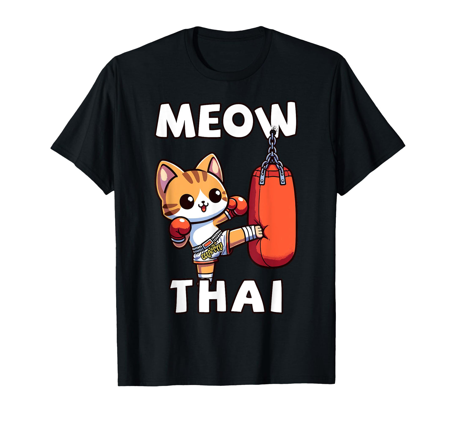 Muay Thai | Meow Thai, Thai Boxing For Boys, Muay Thai Cat T-Shirt