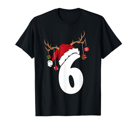 6 7 Six Seven Gen Z Alpha Meme Slang Merry Christmas Couples T-Shirt