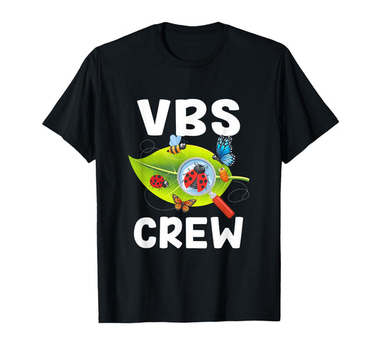 Vbs Crew 2025 Magnified Smallest Insects Adventure Vbs Squad T-Shirt