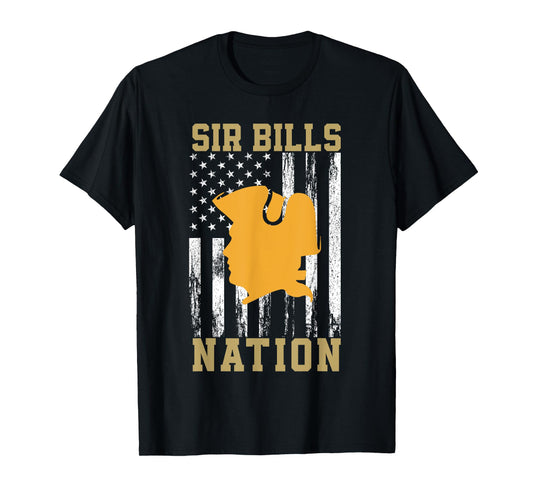 Johnstown Sir Bills Logo Nation HS T-Shirt