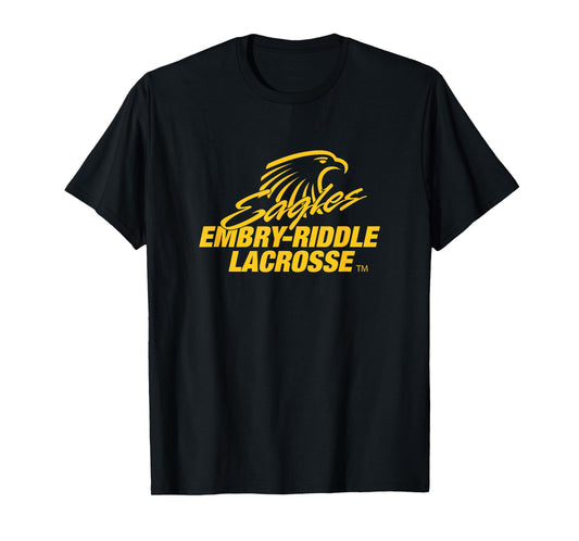 Embry-Riddle Aeronautical Eagles Lacrosse Sports Fan T-Shirt